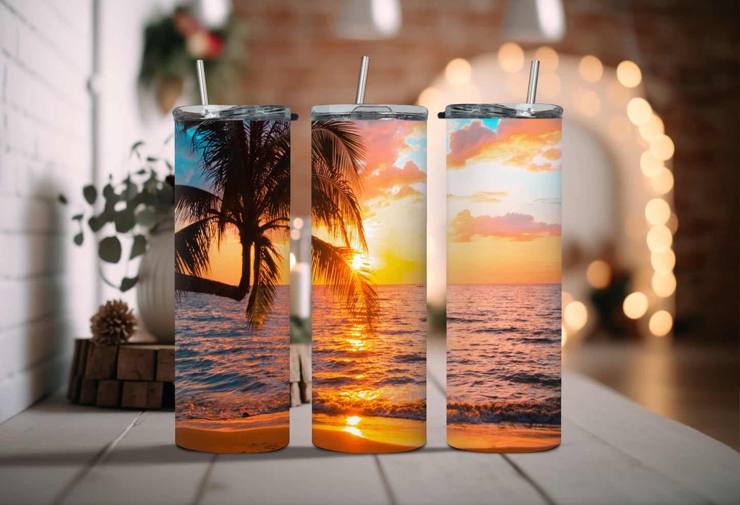 Beach Sunset 20oz