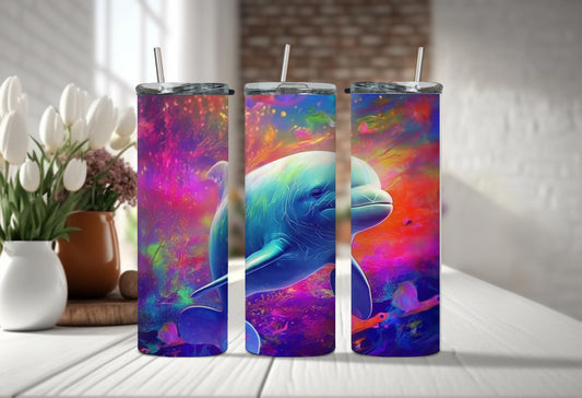 Sunset Dolphin 20oz
