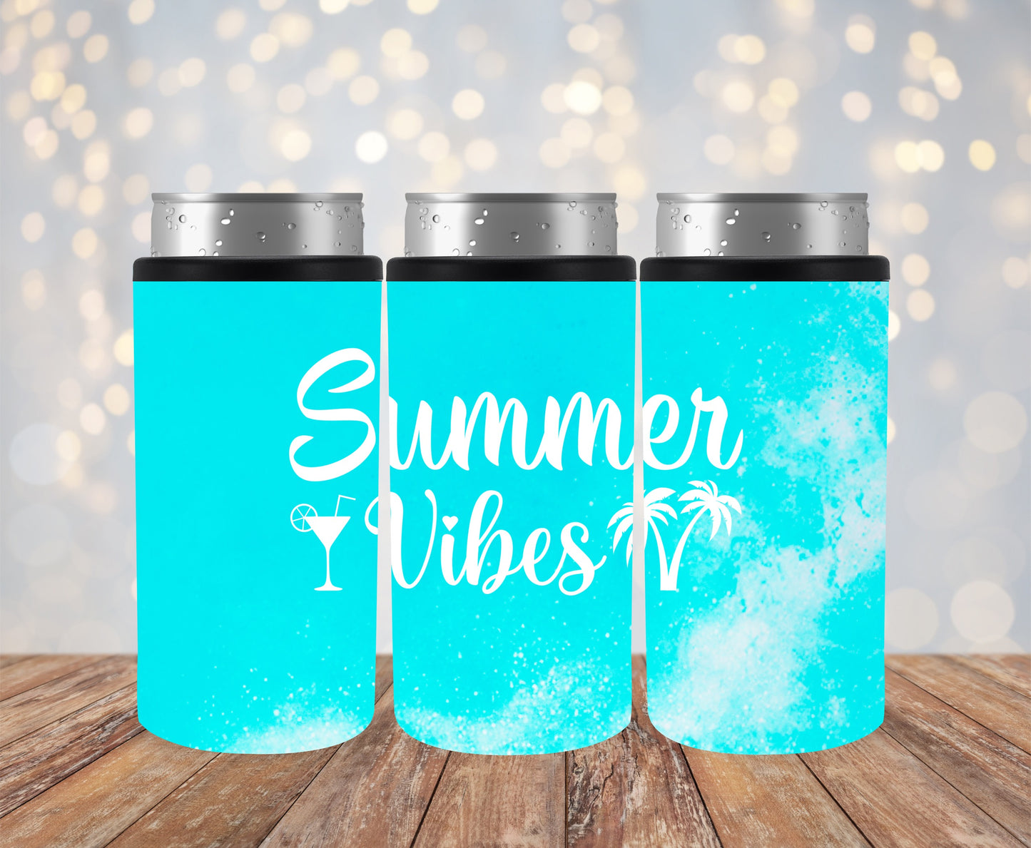 Summer vibes 12oz Can Cooler