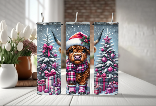 Cow Christmas 20oz