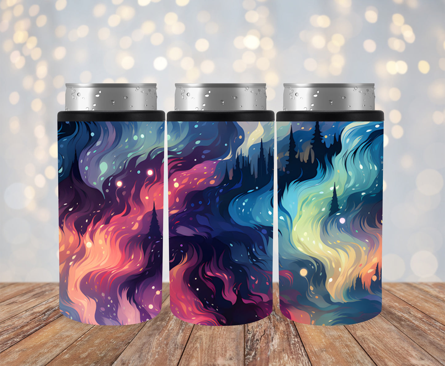 Northern Lights 12oz Can Cooler