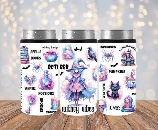 Pastel Halloween 12oz Can Cooler