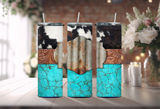 Customizable Teal Country 20oz
