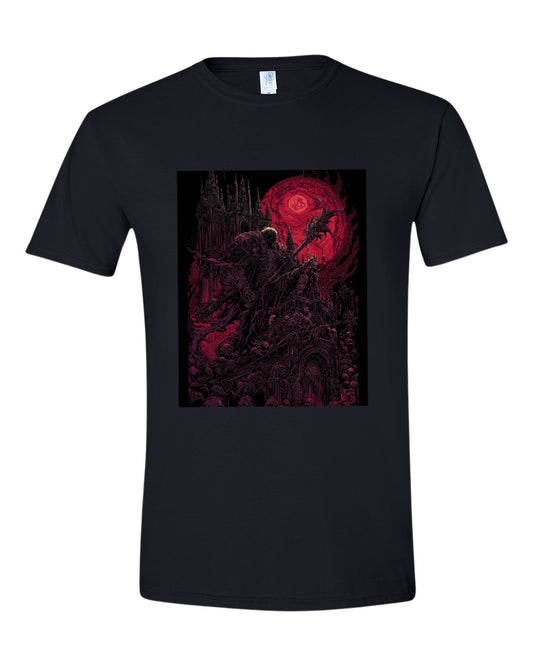 Red Grim Horror Tee